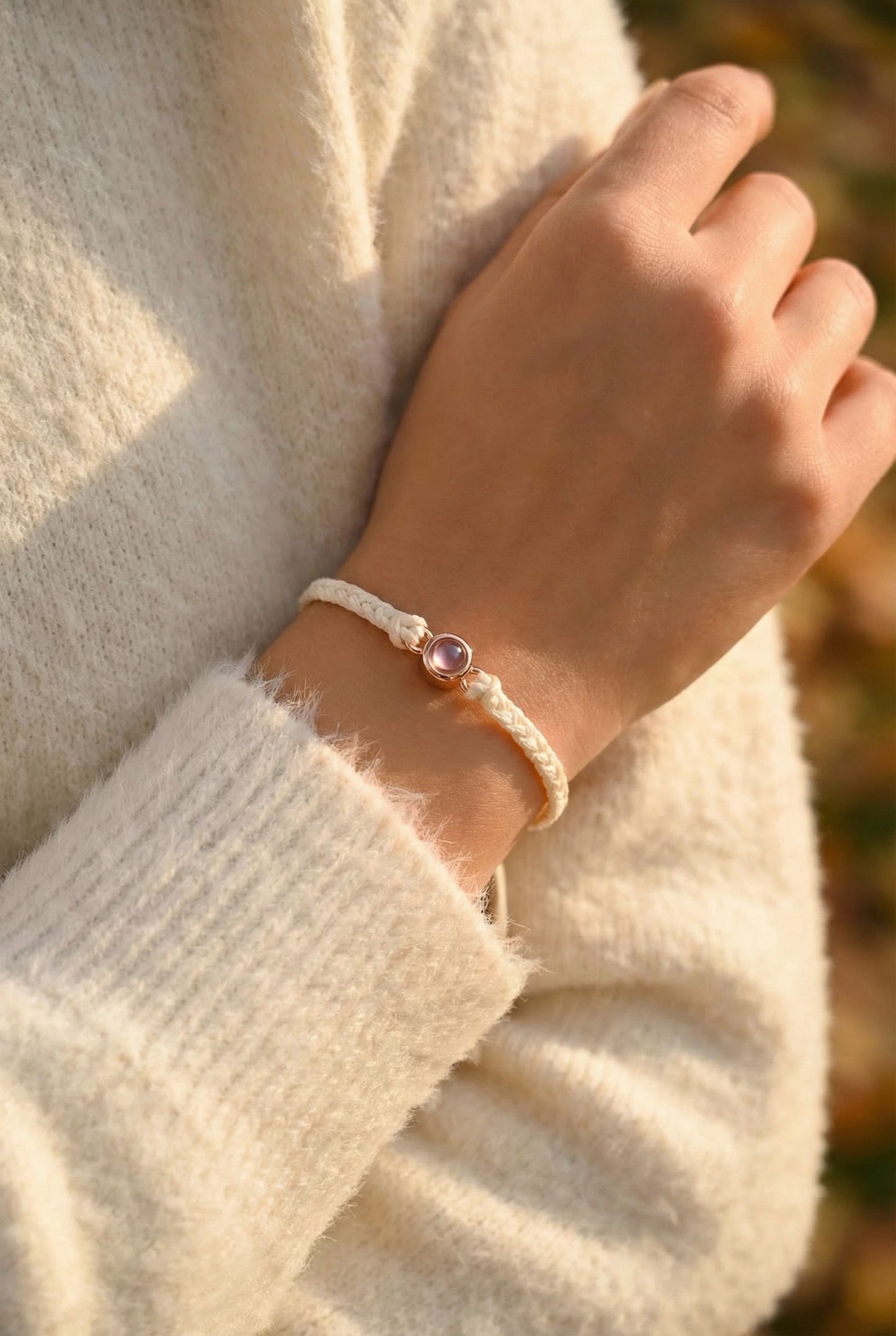 Personalisierbares Fotoarmband mit Projektionsfunktion