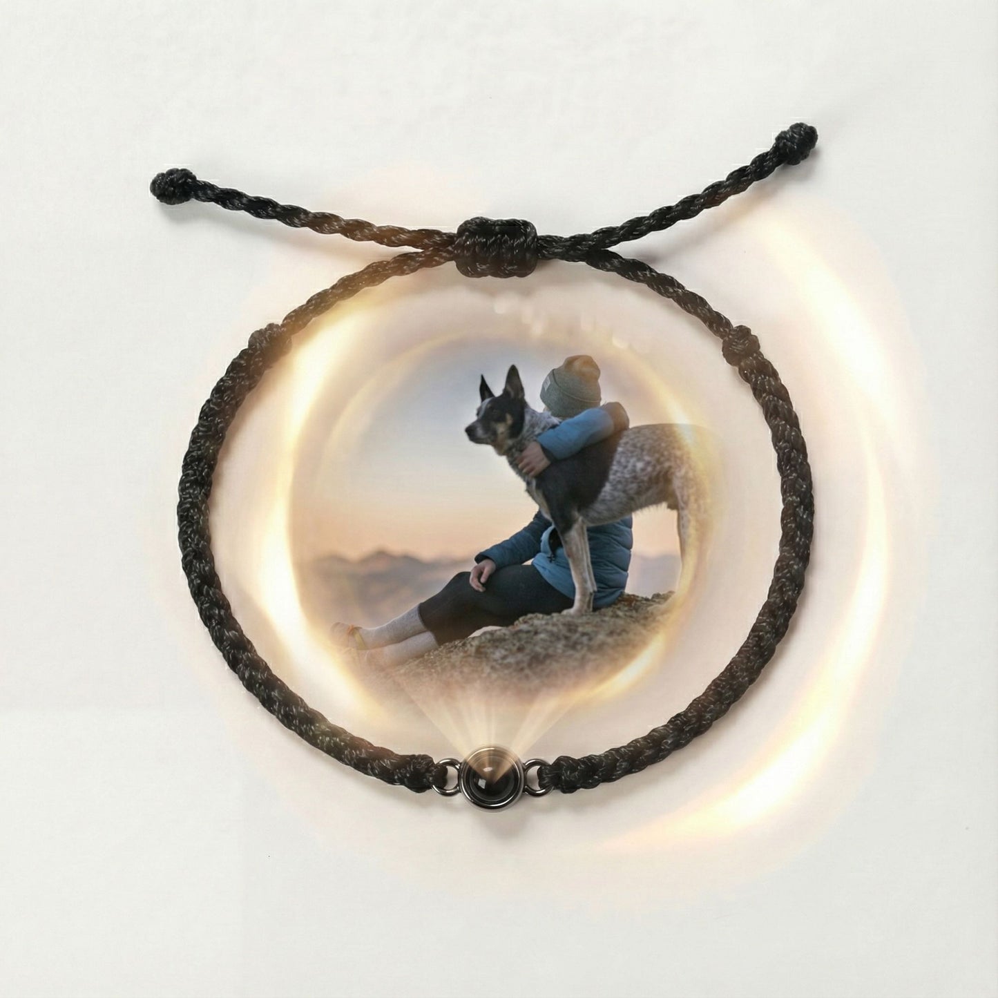 Personalisierbares Fotoarmband mit Projektionsfunktion