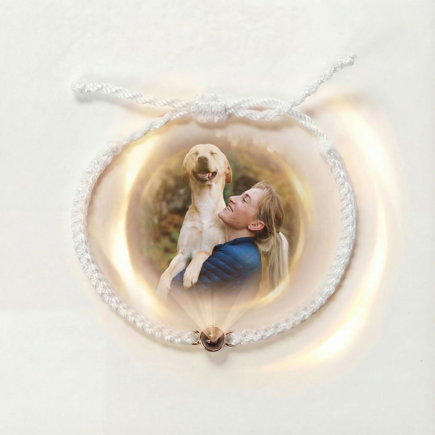 Personalisierbares Fotoarmband mit Projektionsfunktion